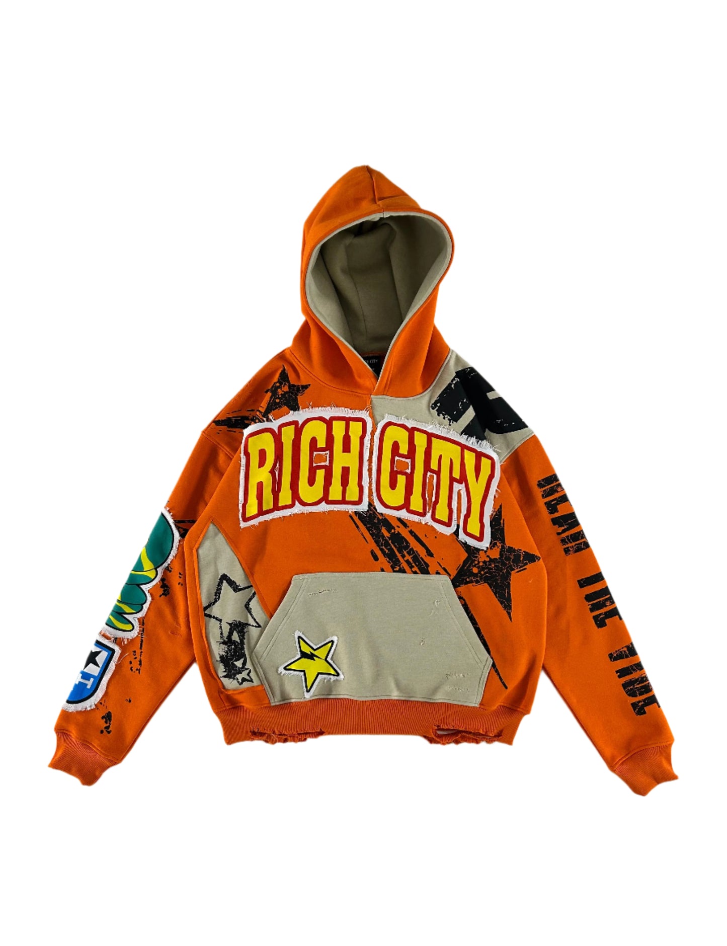 RICH CITY "RECORD STUDIOS" ORANGE SWEATSUIT (Final Sale)