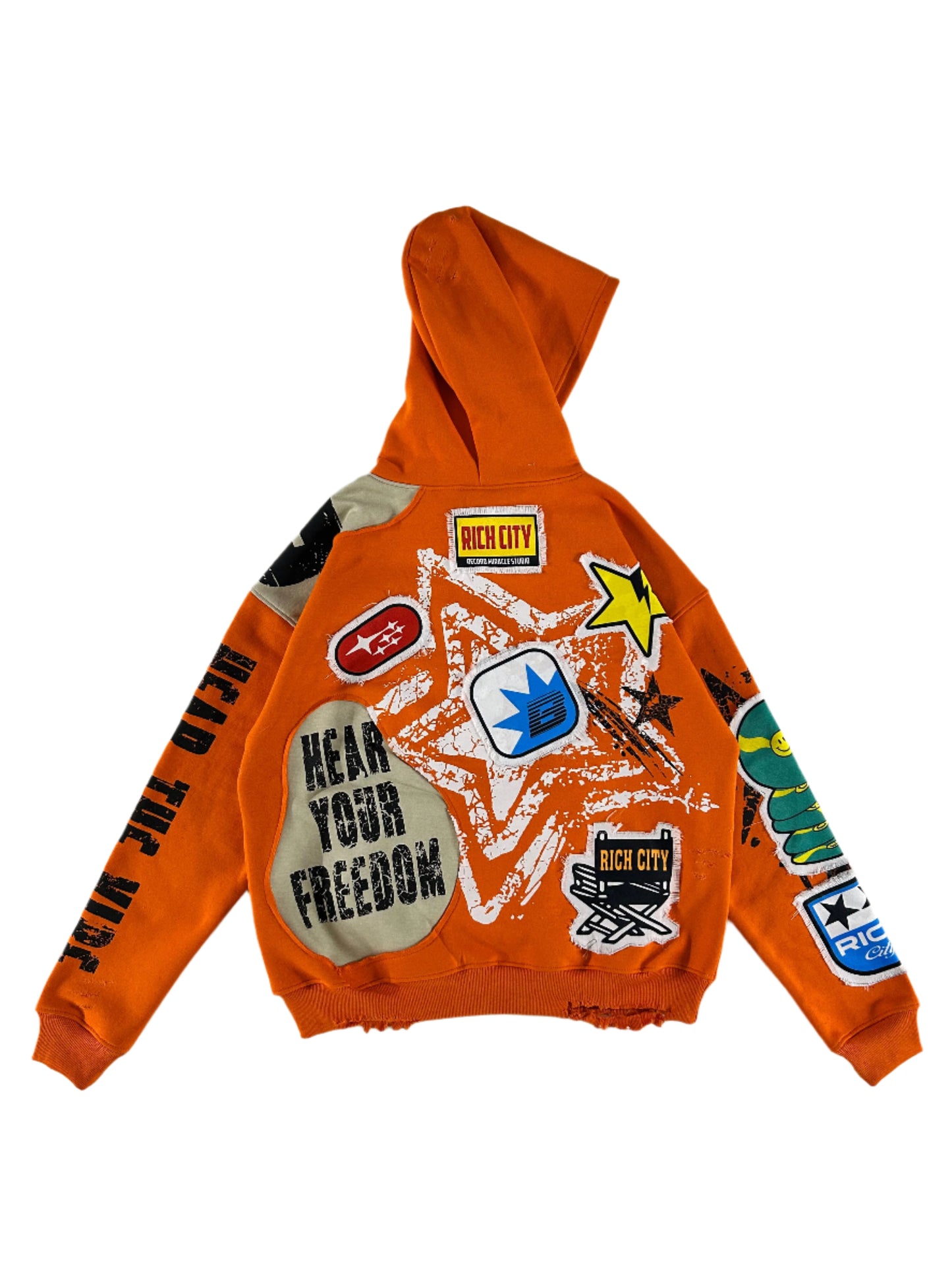 RICH CITY "RECORD STUDIOS" ORANGE SWEATSUIT (Final Sale)