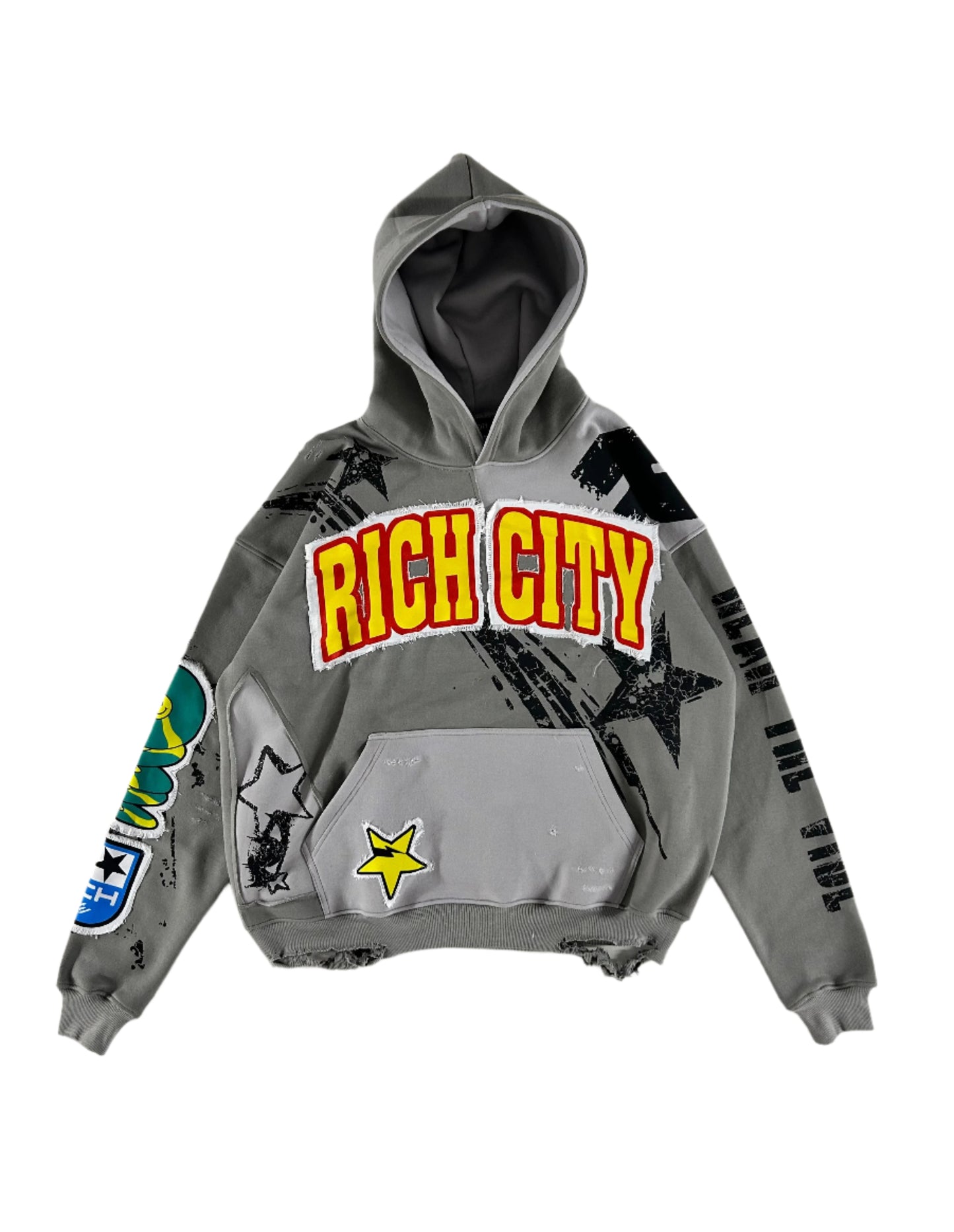 RICH CITY "RECORD STUDIOS" GRAY SWEATSUIT (Final Sale)