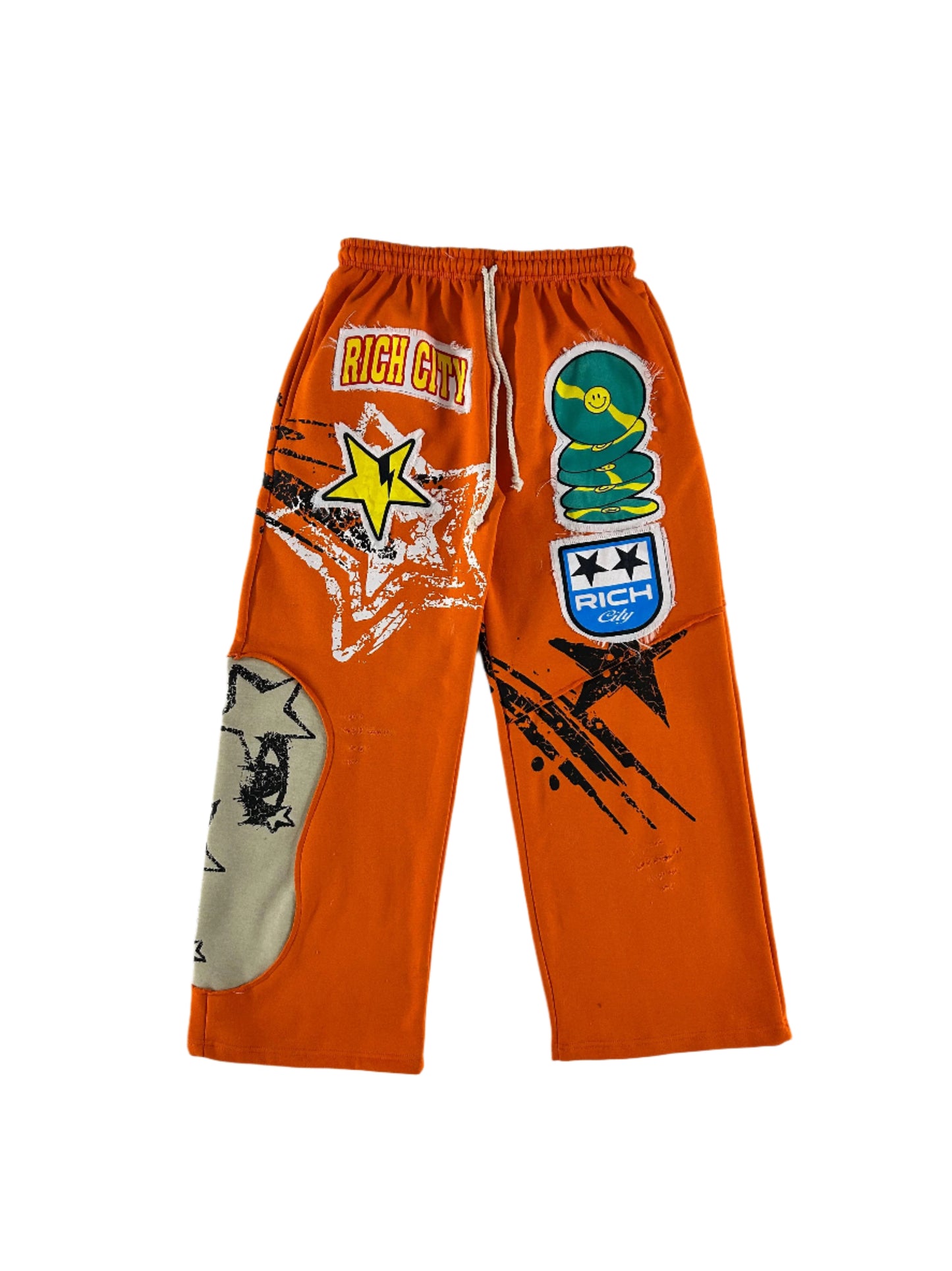 RICH CITY "RECORD STUDIOS" ORANGE SWEATSUIT (Final Sale)